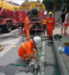 下水道水泥石块切割