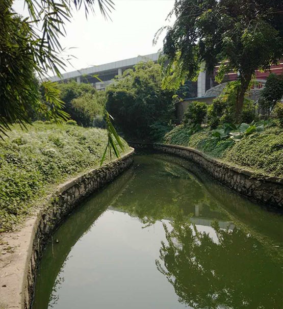 广州大学河道清淤