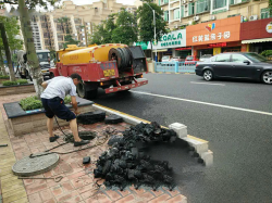 下水道硬物疏通