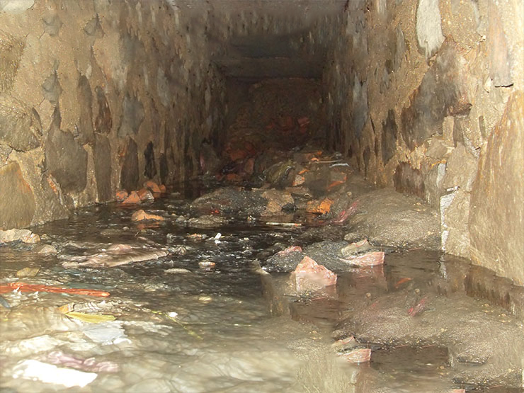方渠清淤前